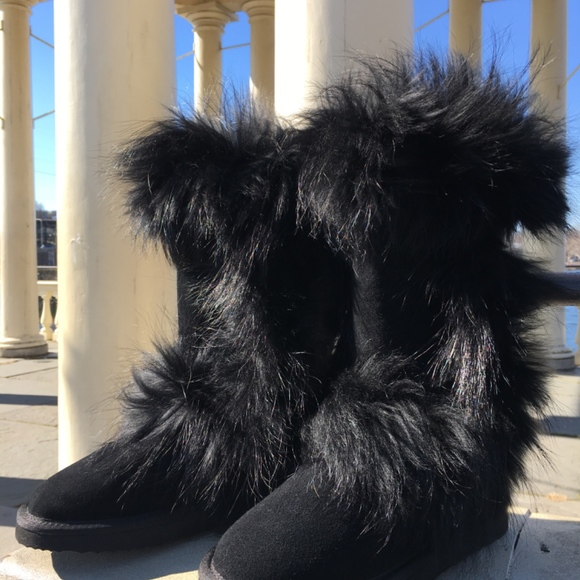 Galilani Boot in Black Suede - Picture 6 of 6